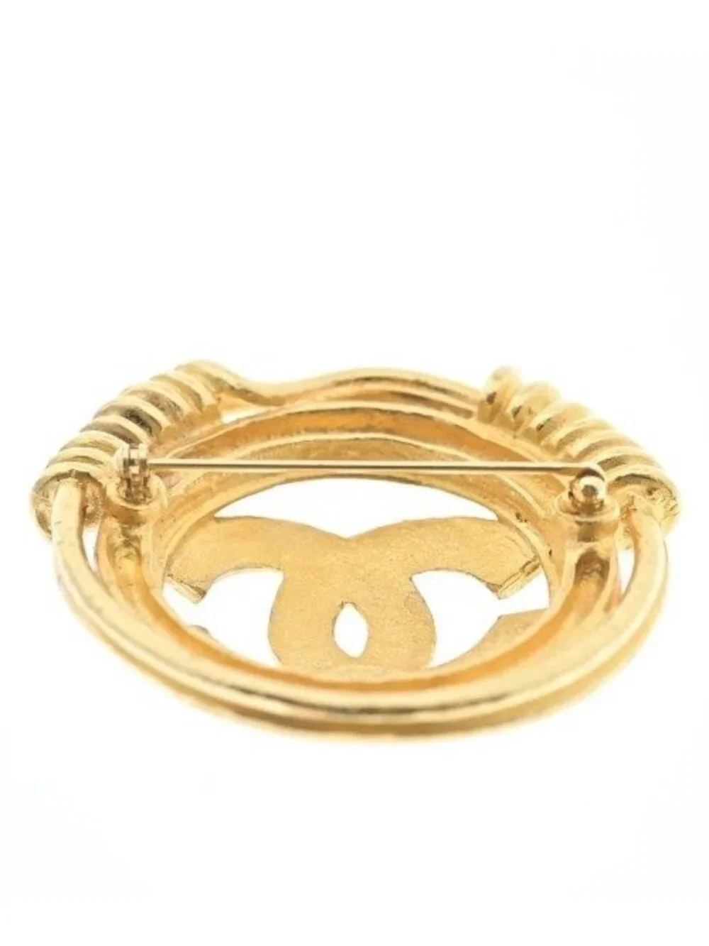 Chanel Brooch Corsage Gold